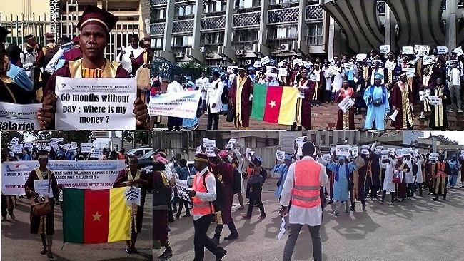 The Ambazonians threaten on one hand and actors of the OTS movement on the other