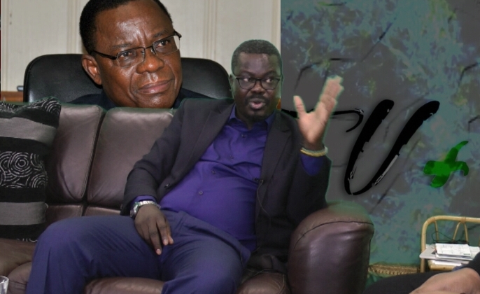 Mamadou Mota flies to the aid of Yannick Noah